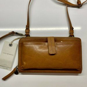 NWT Lucky Brand 3-in-1 Convertible Wallet Crossbod